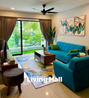 ipoh homestay waterpark pool view